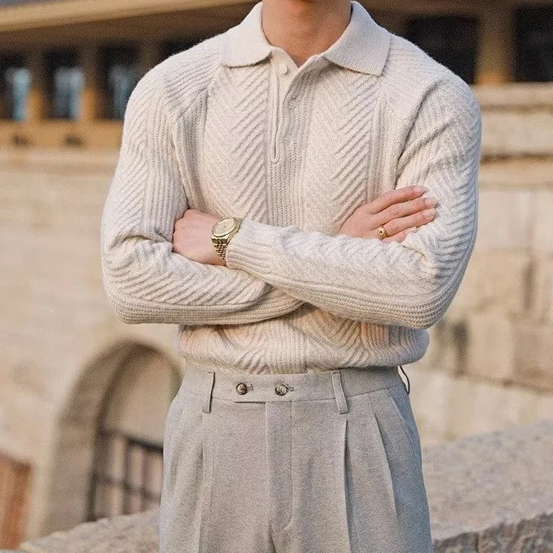 Kevin - Polo Sweater for Men